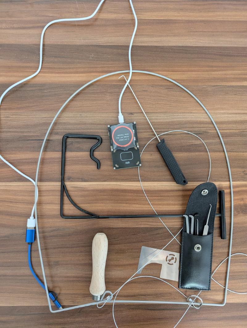My physical pentest toolkit, laid out